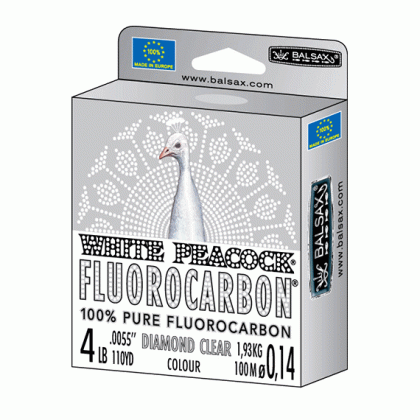 MBALSAX ΠΕΤΟΝΙΑ WHITE PEACOCK FLUOROCARBON 100m