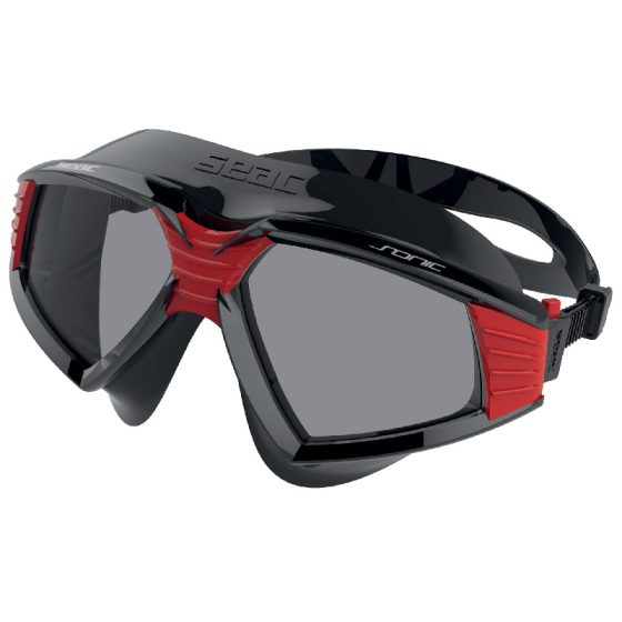 SEAC SONIC Γυαλιά Κολύμβησης Black/Red