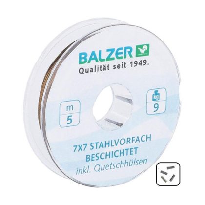 Balzer 145700-109 Ανοξείδωτο Ατσάλι 7x7 - 5m