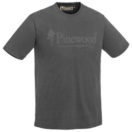 PINEWOOD 5445 OUTDOOR LIFE T-SHIRT D.ANTHRACITE