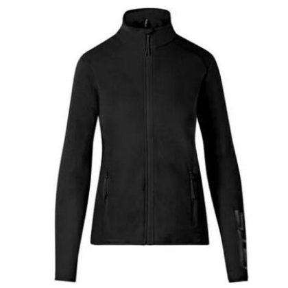 GTS Jacket 308522L Polar Fleece Black Γυναικεία Ζακέτα